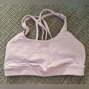 Lululemon Energy Bra Size 6 in Powdered Rose
